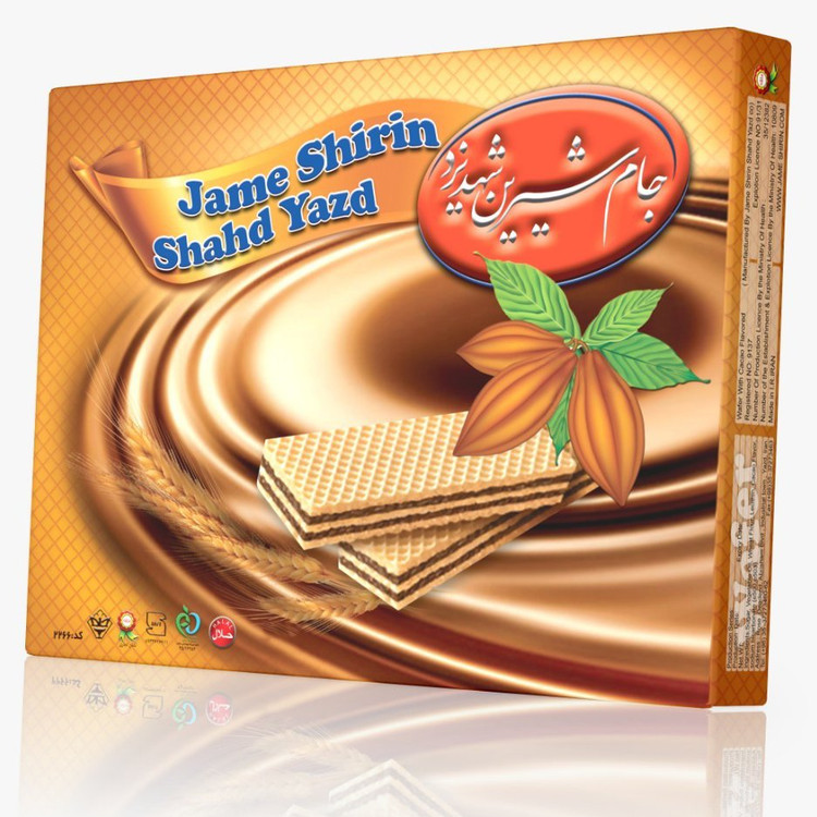 ویفر جام شیرین شهد یزد