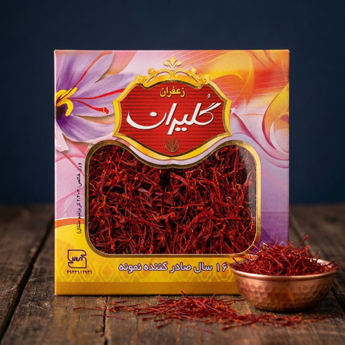 زعفران ۰.۵ مثقالی (نیم مثقال) گلیران
